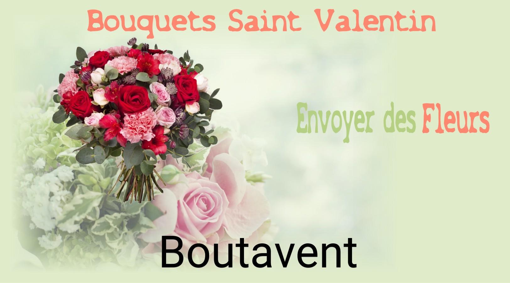 Roses de Saint-Valentin livrées à Boutavent